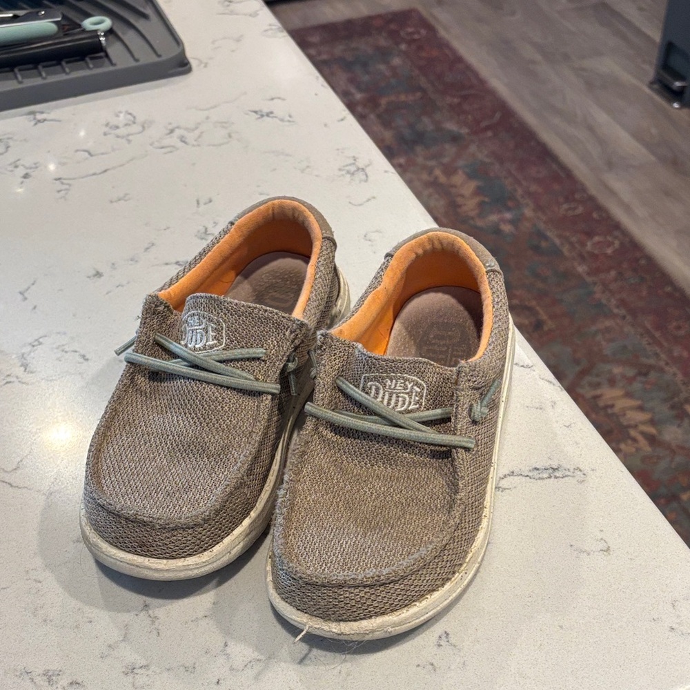 Hey Dude Kids' Brown Moccasins